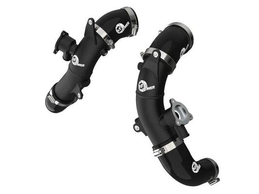 aFe 2022 Toyota Tundra V6-3.5L (tt) BladeRunner 2.5in Aluminum Hot Charge Pipe - Black - My Store