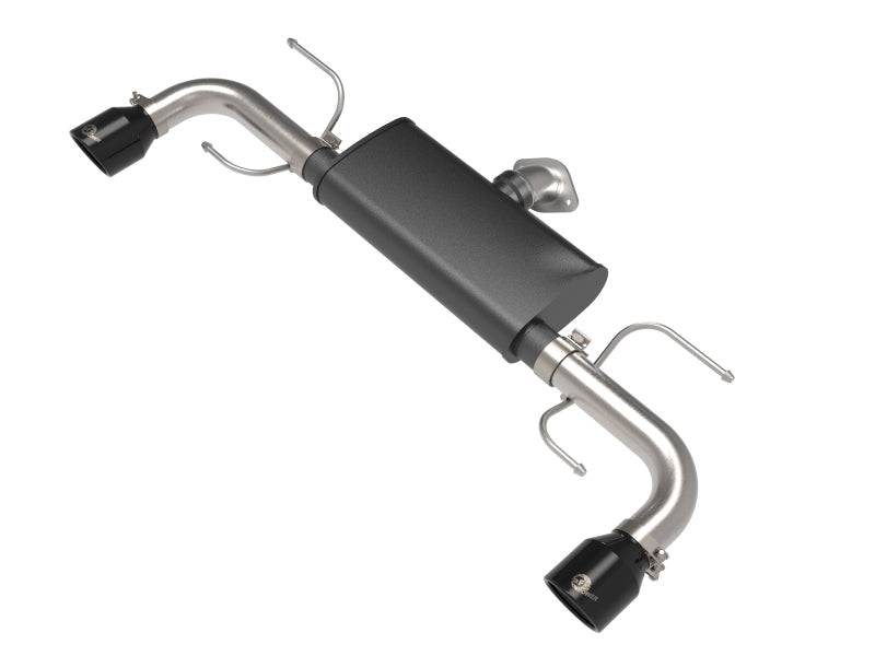 aFe Takeda 17-21 Mazda CX-5 2.5L (t) 2.5in. SS Axle-Back Exhaust System w/Black Tips - My Store