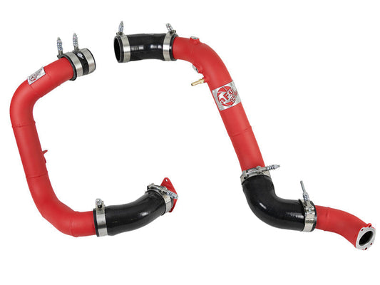 aFe Bladerunner 2.25in & 2.5in Intercooler Tubes Hot & Cold 16-18 Honda Civic I4-1.5L (t) - Red - Mammoth Racing -