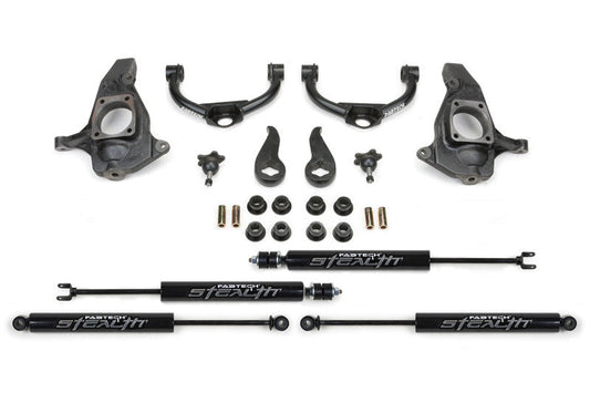 Fabtech 11-19 GM C/k2500hd/3500hd 4in Ultimate System w/Stealth Shocks - Mammoth Racing -
