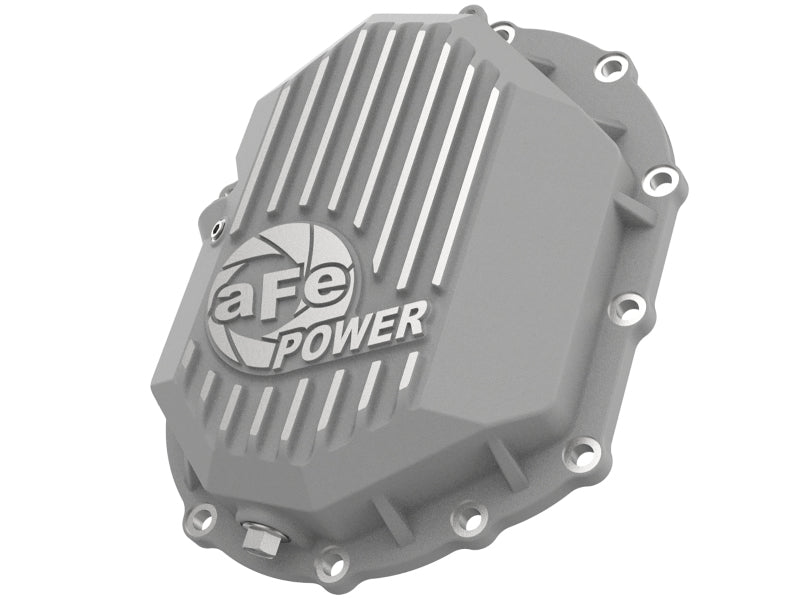aFe Power 11-18 GM 2500-3500 AAM 9.25 Axle Front Differential Cover Raw Machined Street Series - Mammoth Racing -