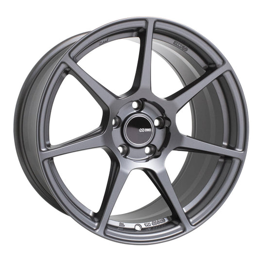 Enkei TFR 18x9.5 5x114.3 38mm Offset 72.6 Bore Diameter Matte Gunmetal Wheel - My Store