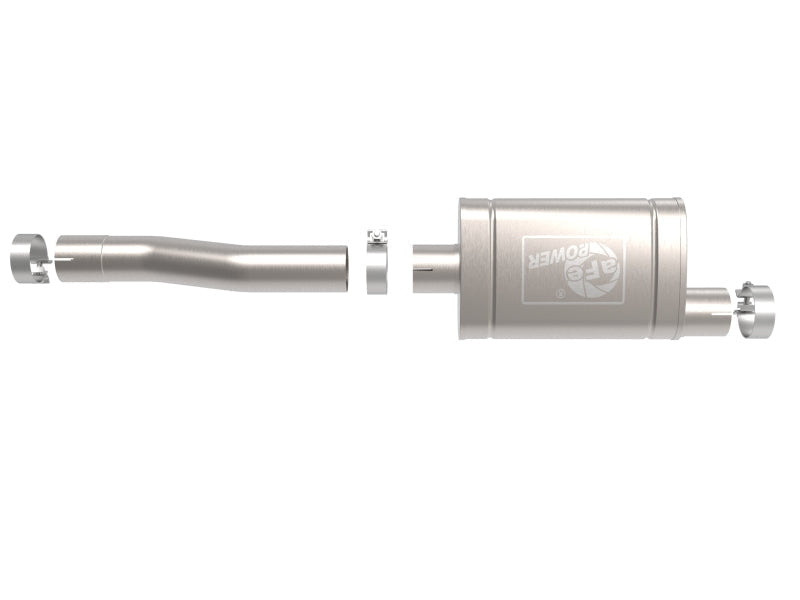 aFe 20-21 GM Trucks (V8-6.2L) 409 Stainless Steel Muffler Upgrade Pipe - Mammoth Racing -