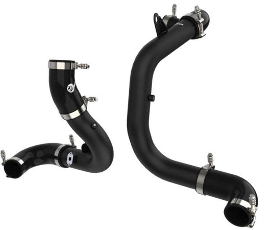 aFe BladeRunner 15-20 VW GTI (MKVII) L4-2.0L (t) Aluminum Hot and Cold Charge Pipe Kit Black - My Store