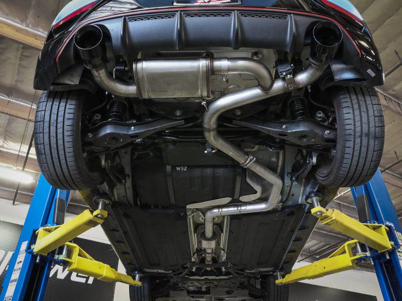 aFe 21-22 Hyundai Veloster N L4-2.0L Takeda 3in 304 SS Axle-Back Exhaust System w/ Black Tip - My Store