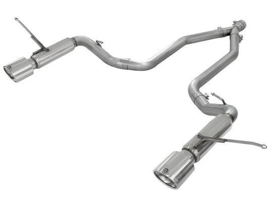 aFe MACHForce XP 14+ Jeep Grand Cherokee V6 3.0L (td) 2.5in DPF-Back 409SS Exhaust w/Resonators - Mammoth Racing -