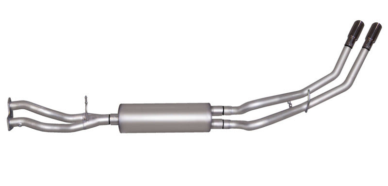 Gibson 96-99 Chevrolet Tahoe LS 5.7l 2.25in Cat-Back Dual Sport Exhaust - Stainless - Mammoth Racing -