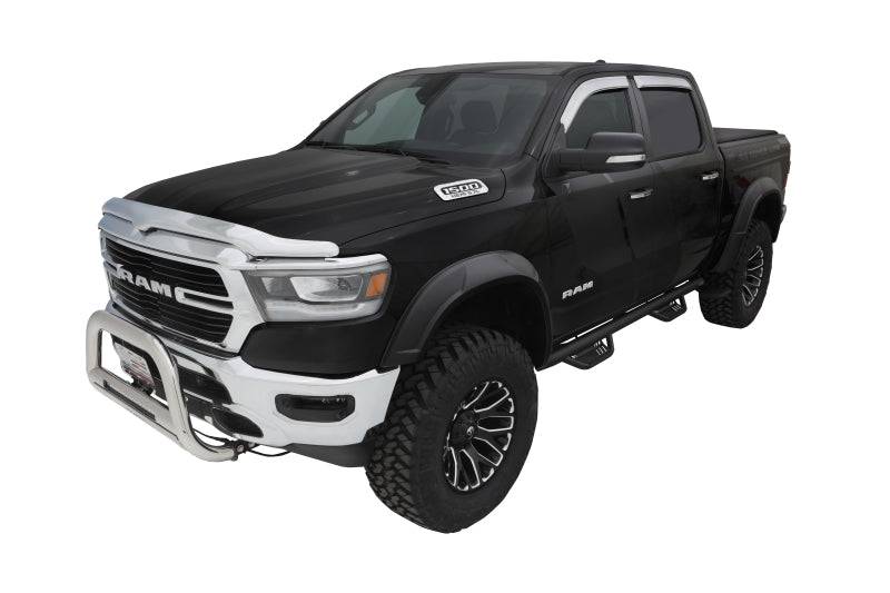 Bushwacker 09-18 Ram 1500 w/ 67.4in Fleetside Bed (Ex. R/T and Rebel) DRT Style Flares 4pc - Black - Mammoth Racing -