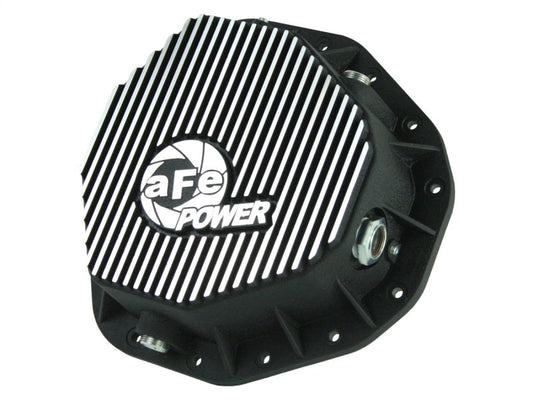 aFe Power Cover Rear Differential COV Diff R Dodge Diesel Trucks 03-05 L6-5.9L Machined - Mammoth Racing -