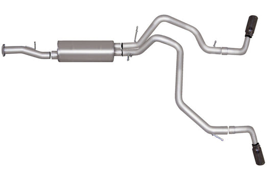 Gibson 07-09 Chevrolet Tahoe LS 4.8l 2.25in Cat-Back Dual Extreme Exhaust - Stainless - Mammoth Racing -