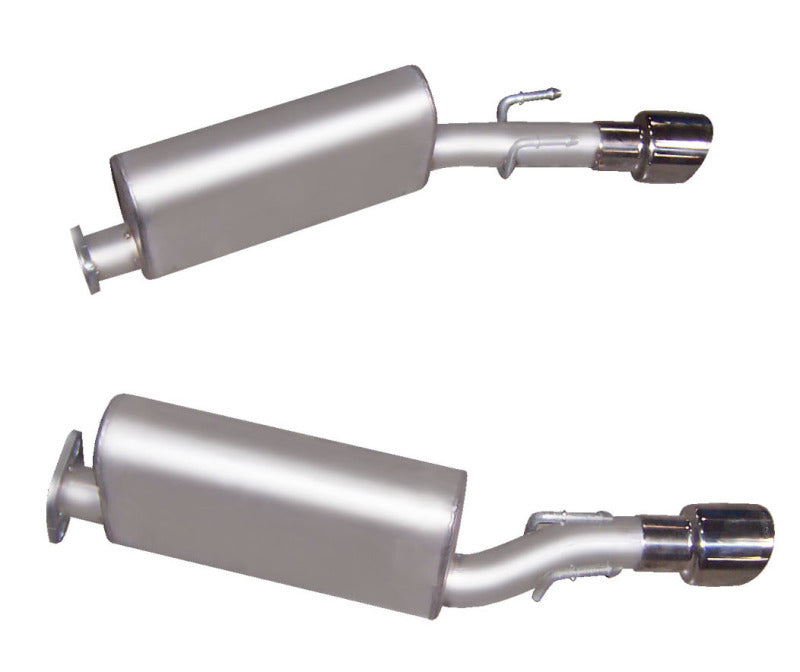 Gibson 05-06 Pontiac GTO Base 6.0l 2.5in Axle-Back Dual Exhaust - Stainless - Mammoth Racing -