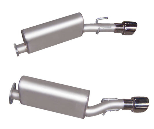 Gibson 05-06 Pontiac GTO Base 6.0l 2.5in Axle-Back Dual Exhaust - Stainless - Mammoth Racing -