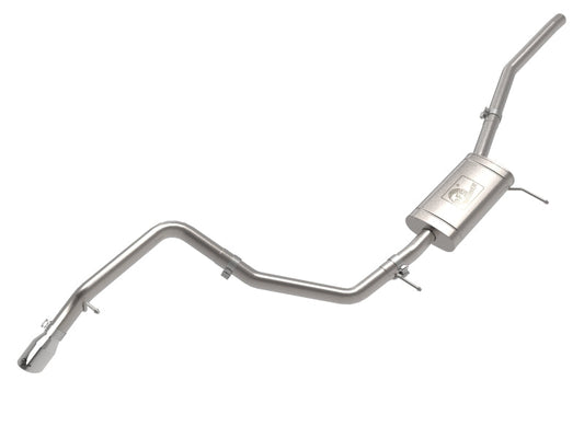 aFe 22-23 Ford Maverick EcoBoost L4 2.0L(t) Vulcan Series 2-1/2in 304 SS Cat-Back w/ Polished Tip - Mammoth Racing -