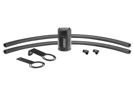 CORSA Performance 5/8in Universal 3 oz Aluminum Oil Catch Can with Mounting Brackets - Mammoth Racing -