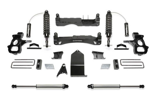 Fabtech 14-18 GM C/k1500 P/U w/oE Alm Or Stmp Stl UCA 4in Perf Sys w/Dl 2.5 & 2.25 - Mammoth Racing -