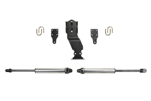 Fabtech 17-21 Ford F250/f350 4WD Dual Steering Stabilizer System w/DL 2.25 Shocks - My Store