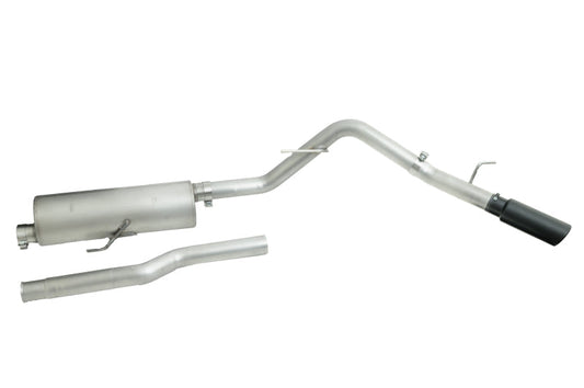 Gibson 20-22 Jeep Gladiator JT Rubicon 3.6l 3in Cat-Back Single Exhaust - Black Elite - Mammoth Racing -
