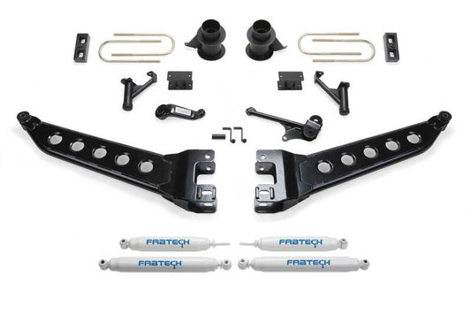 Fabtech 13-18 Ram 3500 4WD w/Factory Radius Arms 5in Radius Arm System w/Perf. Shocks - Mammoth Racing -