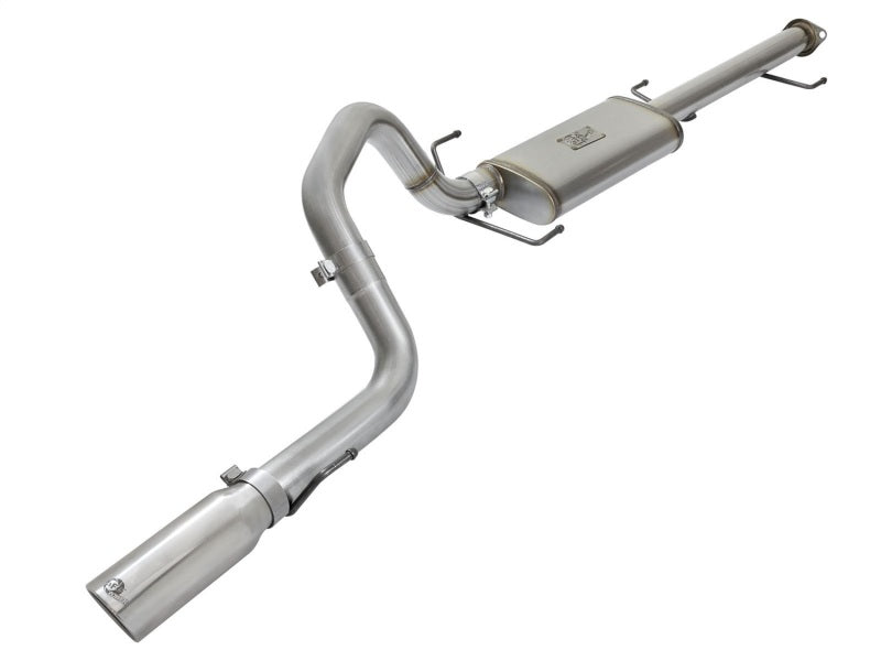 aFe MACH Force Xp 3in SS Cat-Back Single Rear Exit Exhaust w/Polished Tips 07-14 Toyota FJ Cruiser - Mammoth Racing -