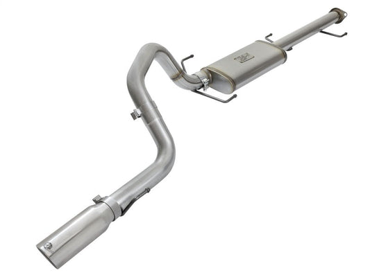 aFe MACH Force Xp 3in SS Cat-Back Single Rear Exit Exhaust w/Polished Tips 07-14 Toyota FJ Cruiser - Mammoth Racing -