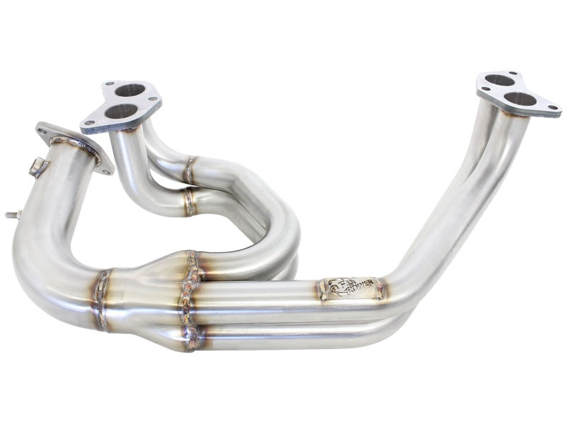 aFe Power Twisted Steel Long Tube Header 02-19 Subaru Impreza WRX/STI/Legacy (Unequal Length) - Mammoth Racing -