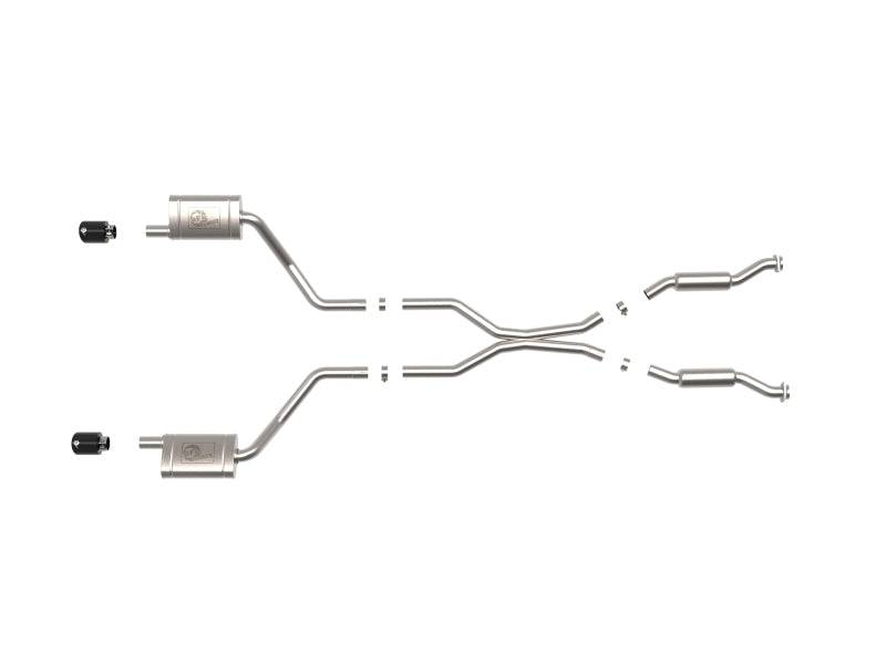 aFe 11-21 Dodge Durango V6-3.6L / V8-5.7L MACH Force-Xp 304 SS Cat-Back Exhaust System w/ Black Tip - My Store