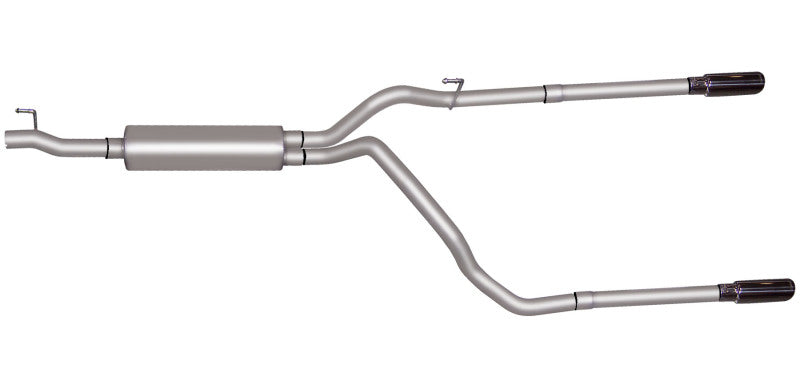 Gibson 2003 Dodge Ram 1500 Laramie 5.7l 2.5in Cat-Back Dual Split Exhaust - Aluminized - Mammoth Racing -