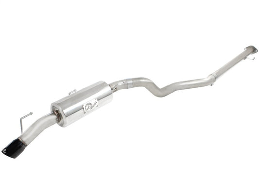 aFe Takeda Exhaust Cat-Back 304 Stainless Steel 11-14 Nissan Juke L4 1.6L (t) Black Tip - Mammoth Racing -