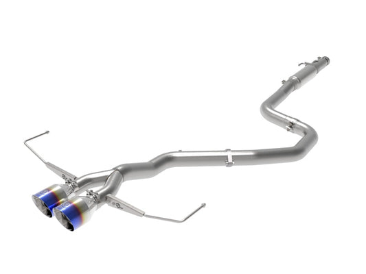 aFe Takeda Exhaust Cat-Back 19-20 Hyundai Veloster 304SS Blue Flame Dual Tips Exhaust - Mammoth Racing -