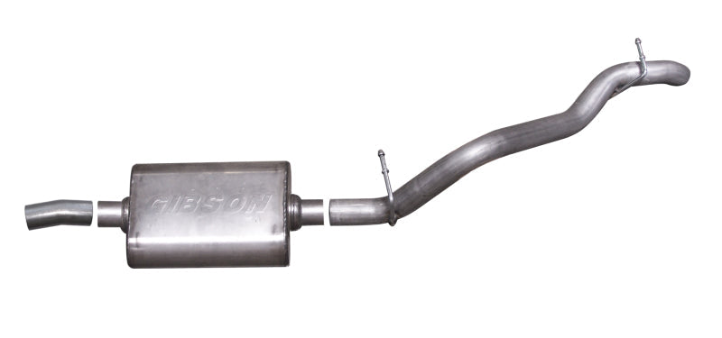 Gibson 97-99 Jeep TJ Sahara 4.0l 2.25in Cat-Back Single Exhaust - Stainless - Mammoth Racing -