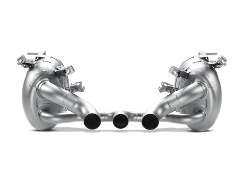 Akrapovic 10-15 Ferrari 458 Italia/458 Spyder Slip-On Line (Titanium) w/ Carbon Tips - My Store