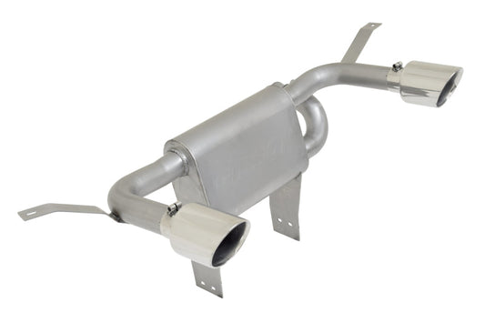Gibson 17-20 Can-Am Maverick X3 Turbo Base 2.25in Dual Exhaust - Stainless - Mammoth Racing -