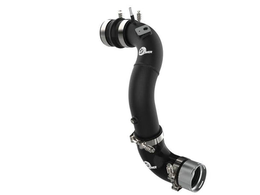 aFe Power 21-22 Ford Bronco L4-2.3L (t) BladeRunner 3in Aluminum Cold Charge Pipe Black - My Store