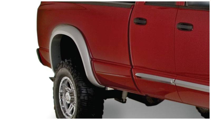 Bushwacker 02-08 Dodge Ram 1500 Fleetside Extend-A-Fender Style Flares 2pc - Black - Mammoth Racing -