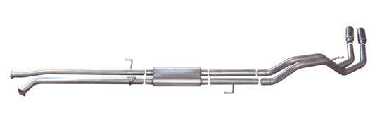 Gibson 14-19 Toyota Tundra SR 4.6l 2.5in Cat-Back Dual Sport Exhaust - Stainless - Mammoth Racing -
