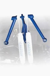 Fabtech 99-04 Ford F250/350 4WD Dual Front Shock System - Component Box - Black - My Store