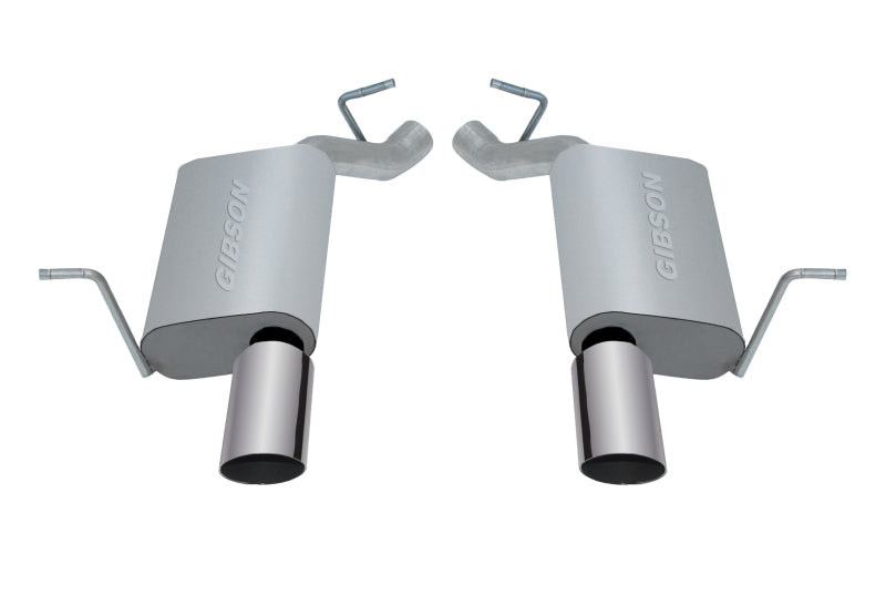 Gibson 11-18 Jeep Grand Cherokee Laredo 3.6l 2.25in Axle-Back Dual Exhaust - Aluminized - My Store