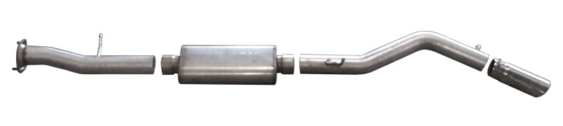 Gibson 08-09 Hummer H2 Base 6.2l 3.5in Cat-Back Single Exhaust - Stainless - Mammoth Racing -