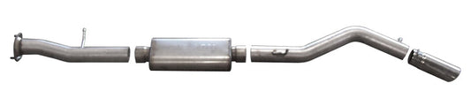Gibson 08-09 Hummer H2 Base 6.2l 3.5in Cat-Back Single Exhaust - Stainless - Mammoth Racing -
