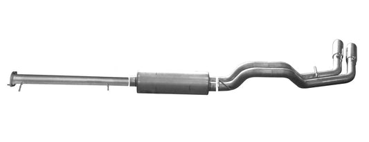 Gibson 15-19 GMC Sierra 2500 HD Base 6.0l 3in Cat-Back Dual Sport Exhaust - Stainless - Mammoth Racing -