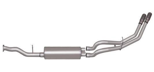 Gibson 96-99 Chevrolet Tahoe LS 5.7l 2.25in Cat-Back Dual Sport Exhaust - Stainless - Mammoth Racing -