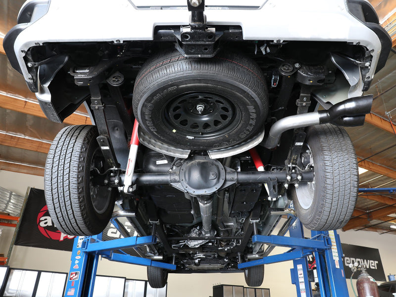 aFe Rebel XD Series 3in 304SS DPF-Back 20-21 GM Trucks L6-3.0L (td) LM2 - Dual Black Tip - Mammoth Racing -