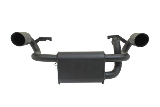 Gibson 2015 Polaris RZR S 900 Base 2.25in Dual Exhaust - Black Ceramic - Mammoth Racing -