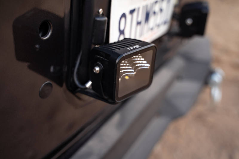 DV8 Offroad 18-22 Jeep Wrangler JL Spare Tire Delete Kit w/Light Mounts - Mammoth Racing -