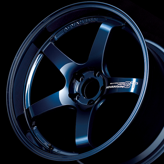 Advan GT Premium Version 20x11 +15 5-114.3 Racing Titanium Blue Wheel - My Store