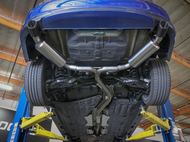 aFe POWER Takeda 2022 Honda Civic Stainless Steel Cat-Back Exhaust System w/ Polished Tip - Mammoth Racing -