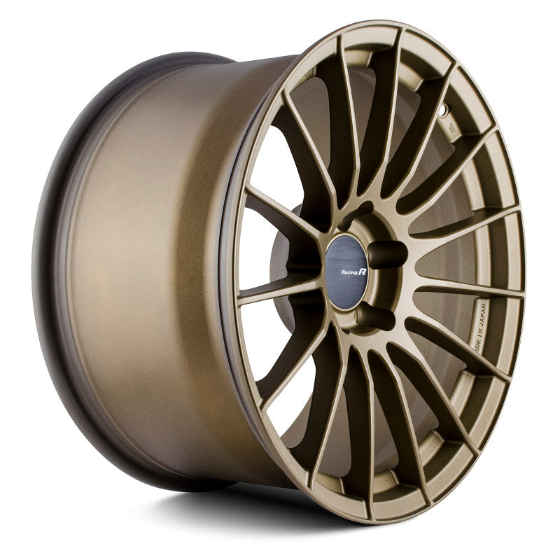 Enkei RS05-RR 18x9.5 22mm ET 5x114.3 75 Bore Titanium Gold Wheel (MOQ 40) - Mammoth Racing -