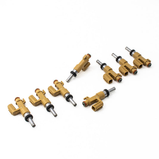 DeatschWerks 07-15 Toyota Tundra / Dequia / Land Cruiser 650cc Injectors - Set of 8 - Mammoth Racing -