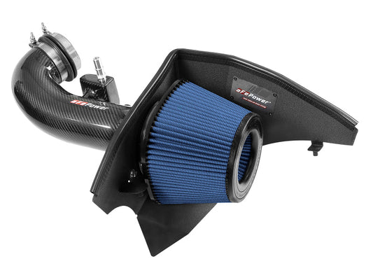 aFe 19-20 GM Trucks 5.3L/6.2L Track Series Carbon Fiber Cold Air Intake System With Pro 5R Filters - Mammoth Racing -