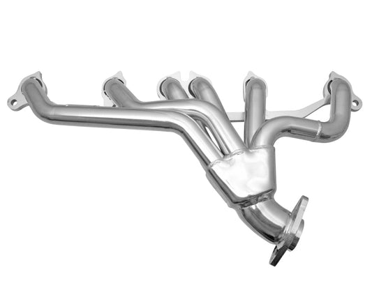 Gibson 91-93 Jeep Cherokee Base 4.0l 1-1/2in 16 Gauge Performance Header - Ceramic Coated - Mammoth Racing -